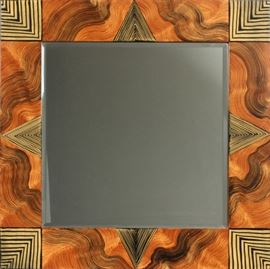 CONTEMPORARY WALL MIRROR, H 25 1/2", W 25 1/2"
Lot # 1389 