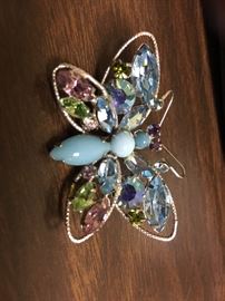 Butterfly pin --- we have so many pins and broaches