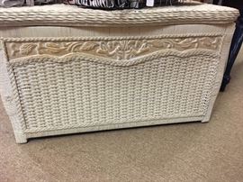 Wicker (Pier One) Basket Chest
