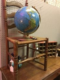 Globe and Chair