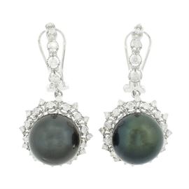 Tahitian Pearl Earrings