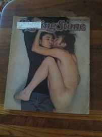 A VERY ICONIC ROLLING STONE MAGAZINE COVER.