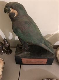 Pottery Maltese Falcon - beautiful!