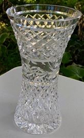 Waterford crystal large vase