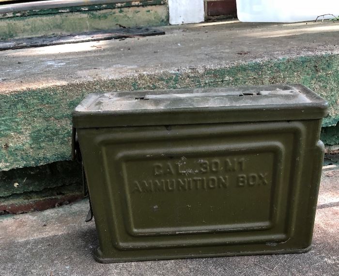 Antique Ammunition box