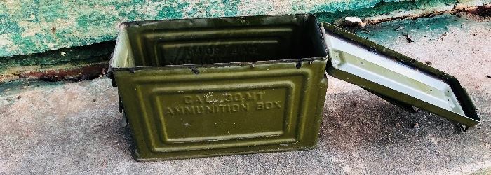 Antique Ammo box