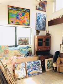View of Art Studio