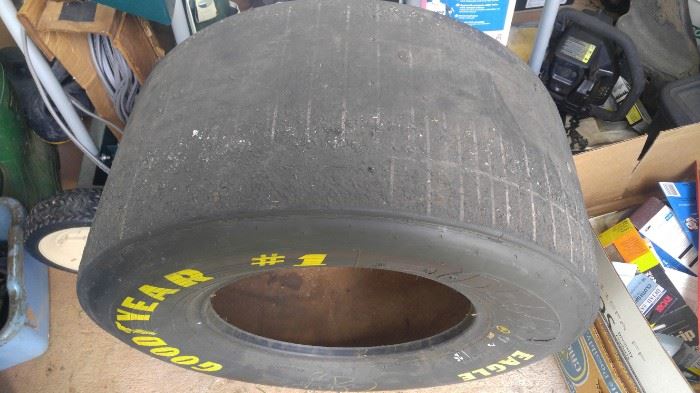 Rusty Wallace's tire