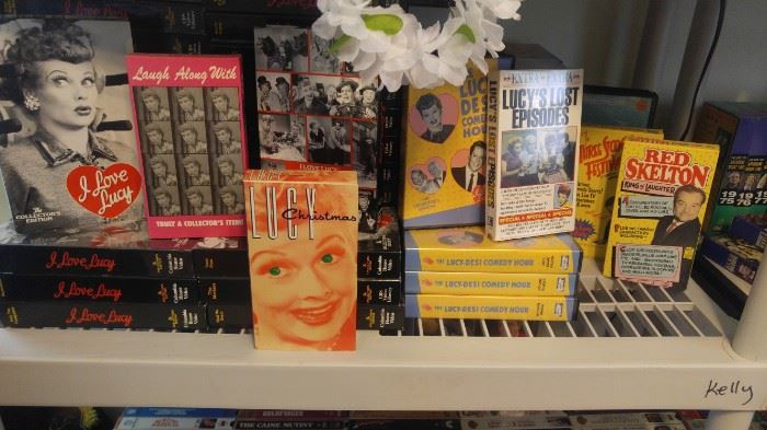Complete collection of I Love Lucy VHS