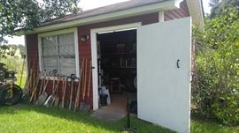 Shed full of great tools
