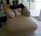 Chair with tailored cover