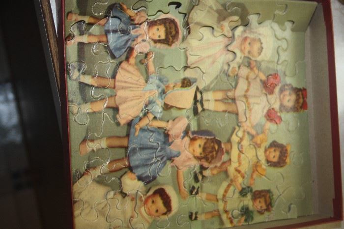 VINTAGE DOLL PUZZLES