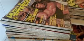 Body Building magazines from the 80s!