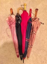 Bakelite handled umbrellas