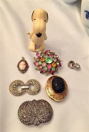 Pins, Snoopy, Cameos and fur clips