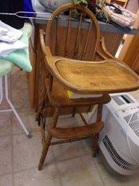 Vintage high chair.