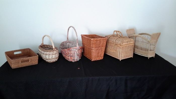 Cute baskets! Many more not pictured.