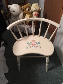 Cute children's/doll's chair.