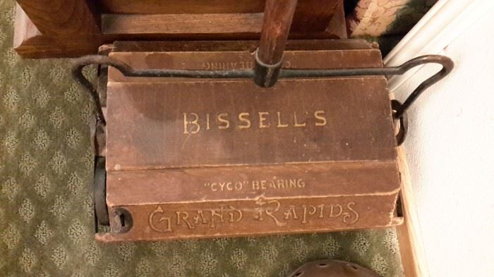 Antique Bissell vacuum!