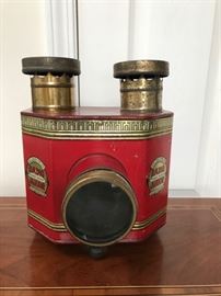 Antique postcard projector