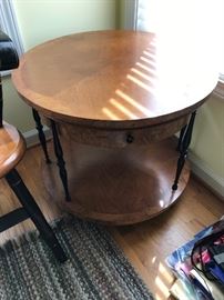 Round Accent Table $ 90.00