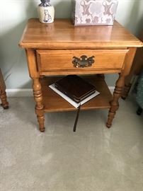 1 Drawer End Table $ 50.00