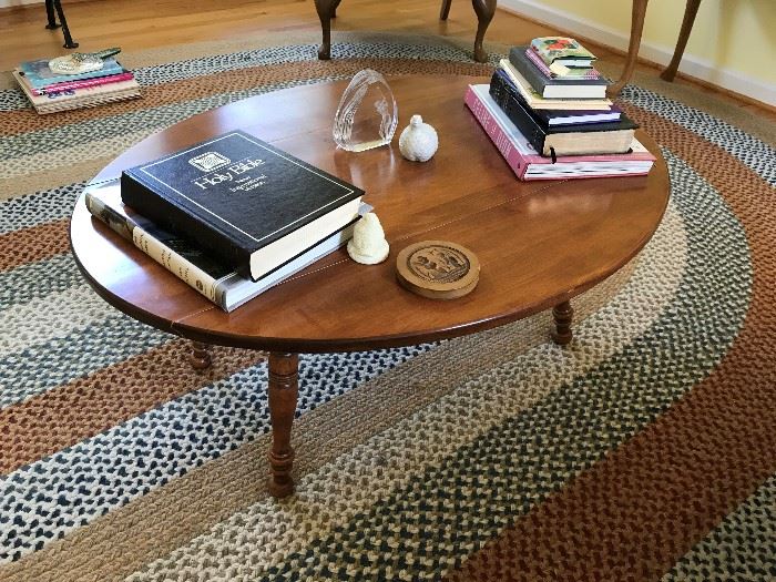 Oval Coffee Table $ 60.00