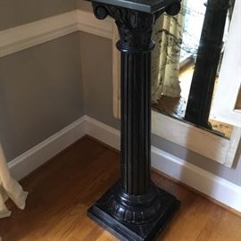 One of a pair of columns.
