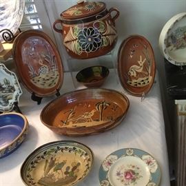 Great collection of red ware.