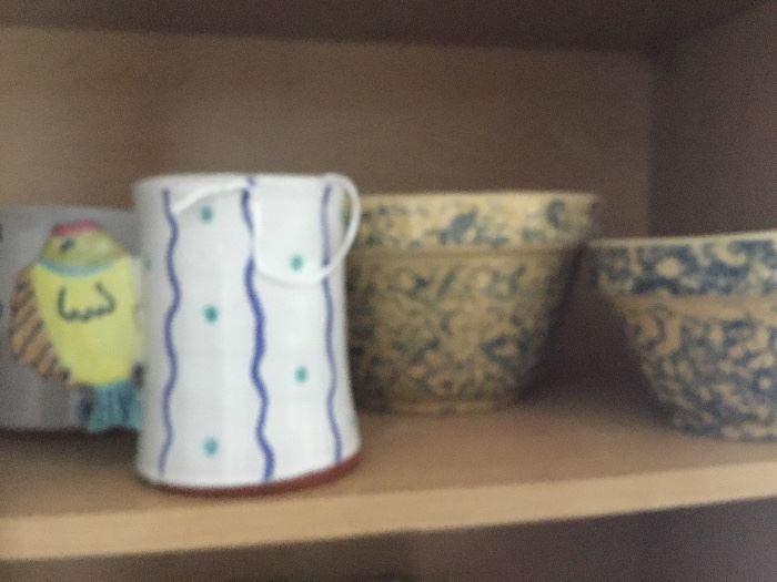 More pottery.