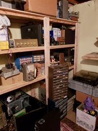 Lots of parts drawers