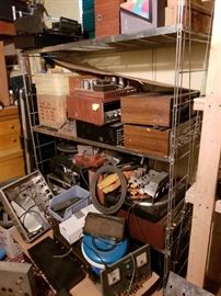 Some of the Pioneer and Sansui receivers, plus tube gear