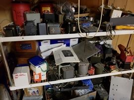 Capacitors, chokes and transformers