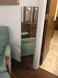 Long dressing mirror