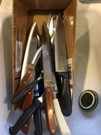 Assorted knives