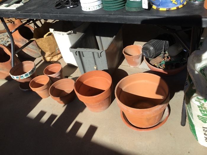 clay pots