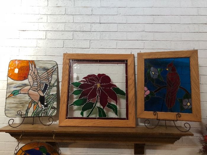 Stained glass art assortment