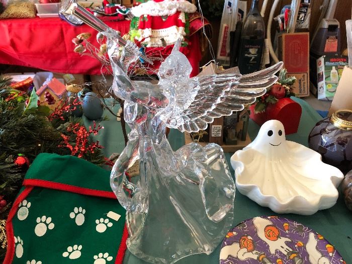 Beautiful glass angels