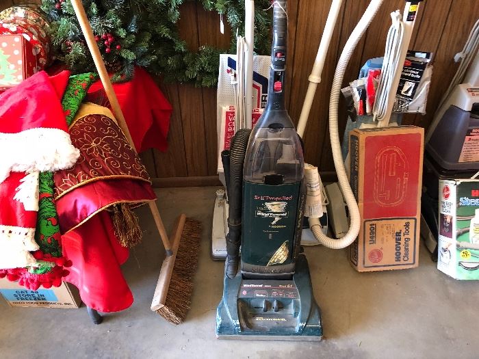 Cleaning vacs, steamers