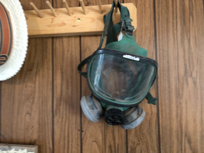 Perfect for Halloween! gas mask