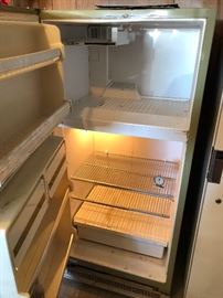 interior of fridge