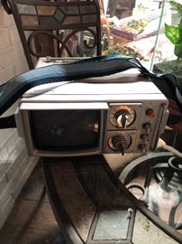 Working portable TV