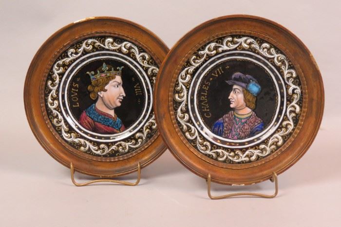 Enamel plaques