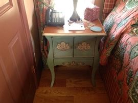 Pair of painted nightstands