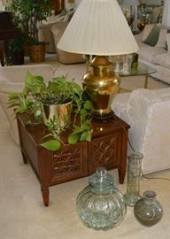 End tables and Lamps