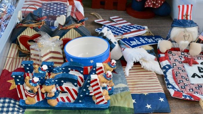 TABLES of HOLIDAY Decor - 4th of July
