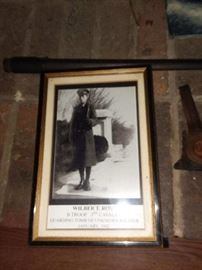 Photo of WW II Honor Guard at Tomb of Unknown Soldier with Date & Name of Guard