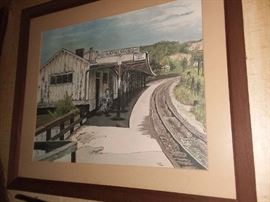 Waynesboro Train Station Print