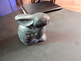 Virginia Metalcrafters Cast Iron Bunny doorstop