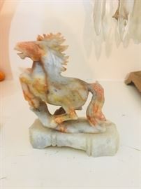 Jade Horse Figurine